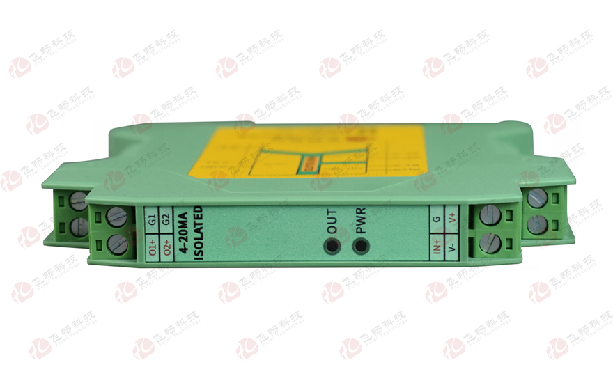 飛暢科技-工業(yè)級(jí) 軌式4-20MA 1分2 線性光耦3000V隔離器